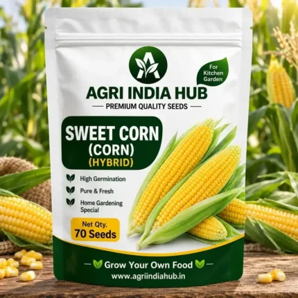 Sweet Corn Seeds 70 Seeds | Corn Seeds for Home & Kitchen Garden