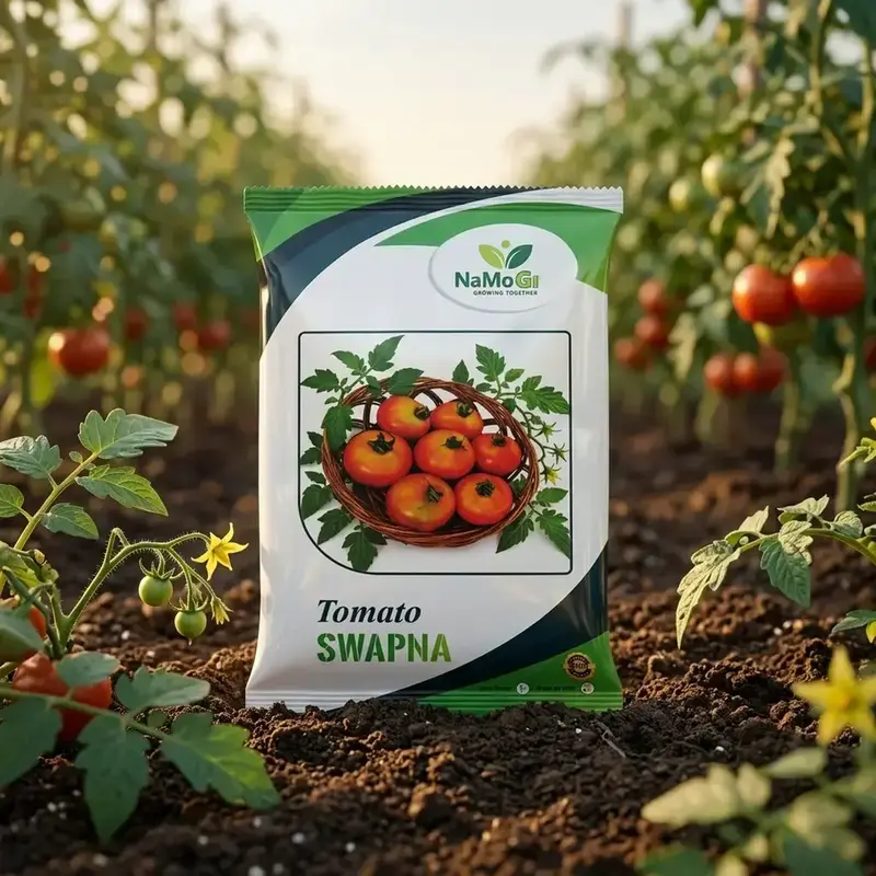 5001 NaMoGro Tomato Swapna F1 Hybrid Tomato Seeds - Image 1