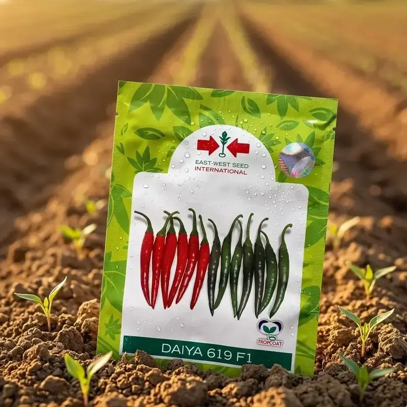 85601 (14) East-West Seed DAIYA 619 F1 Hybrid Chilli seed - Image 1