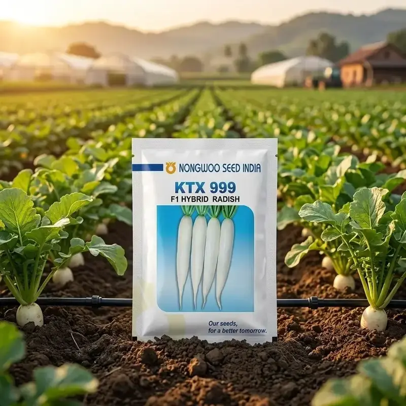85671 (3) Nongwoo KTX 999 F1 Hybrid Radish - Image 1