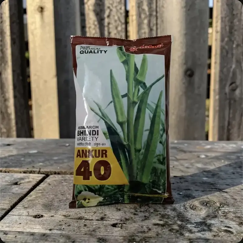 851 - 2026-10-03T110918.213 Ankur 40 Okra Seeds - Image 1