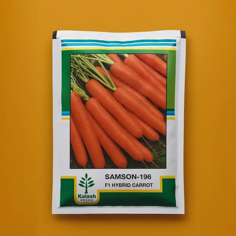 851 - 2026-10-03T122353.764 Kalash SAMSON-196 premium F1 hybrid carrot Seed - Image 1