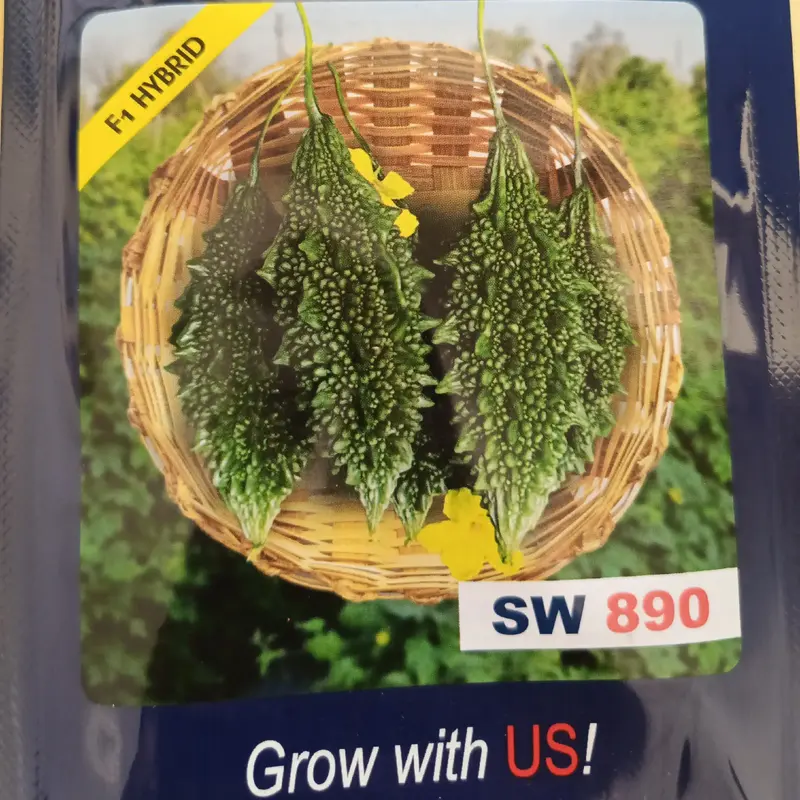 851 - 2026-10-03T124221.218 US Agriseeds SW 890 F1 Hybrid Bitter Gourd Seeds - Image 1