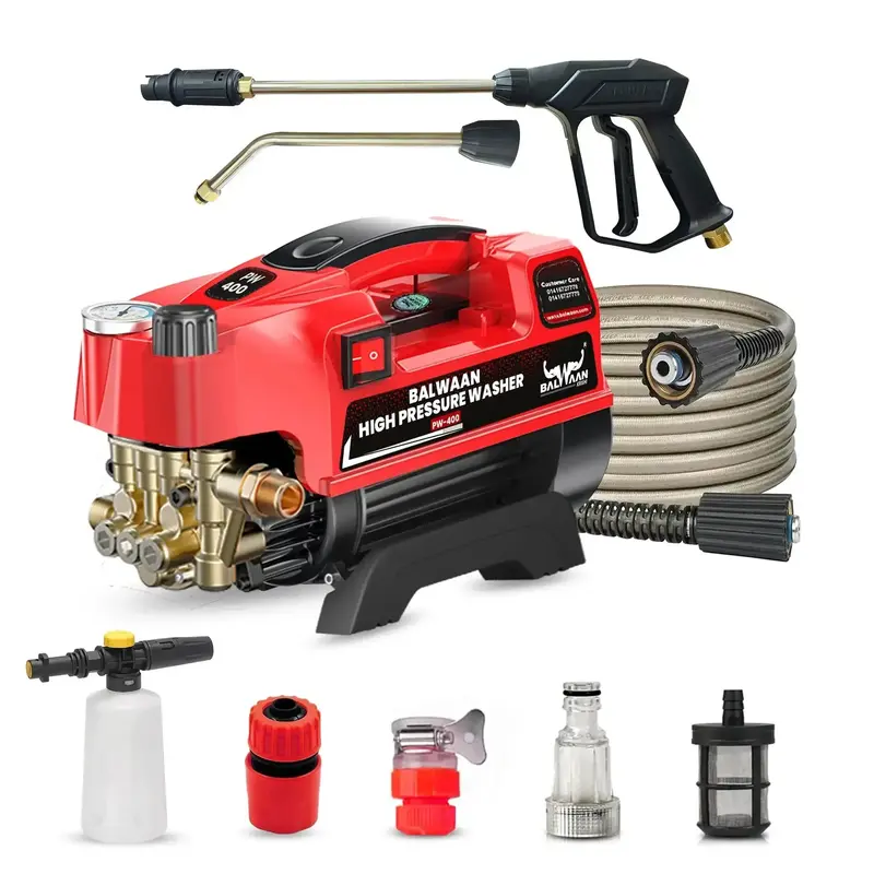 851 - 2026-10-03T172620.501 Balwaan Electric PW-400 1800 Watt 120-150 Bar Pressure Washer - Image 1