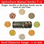OEM 12 Teeth T-12 Adjustable Manual Seeder - Image 4