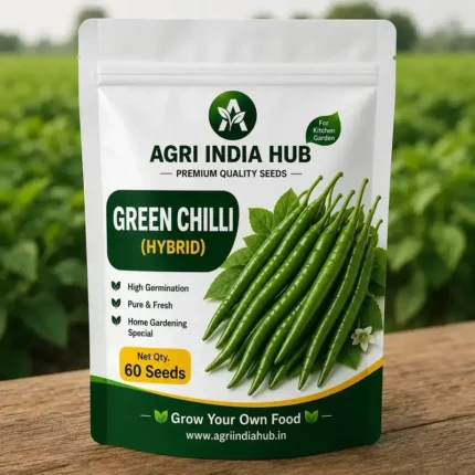 Green Chilli Seeds – 60 Seeds | Premium Kitchen Garden Seeds