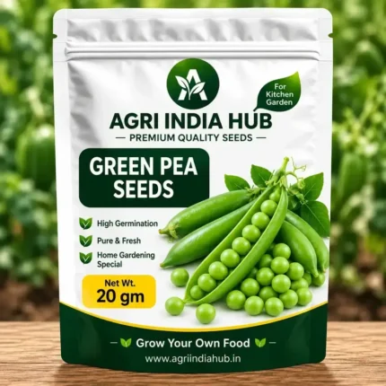 Green Peas Seeds – 20 Gm | Premium Kitchen Garden Seeds